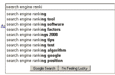 Search Engine Rankings, Tools, Training Results